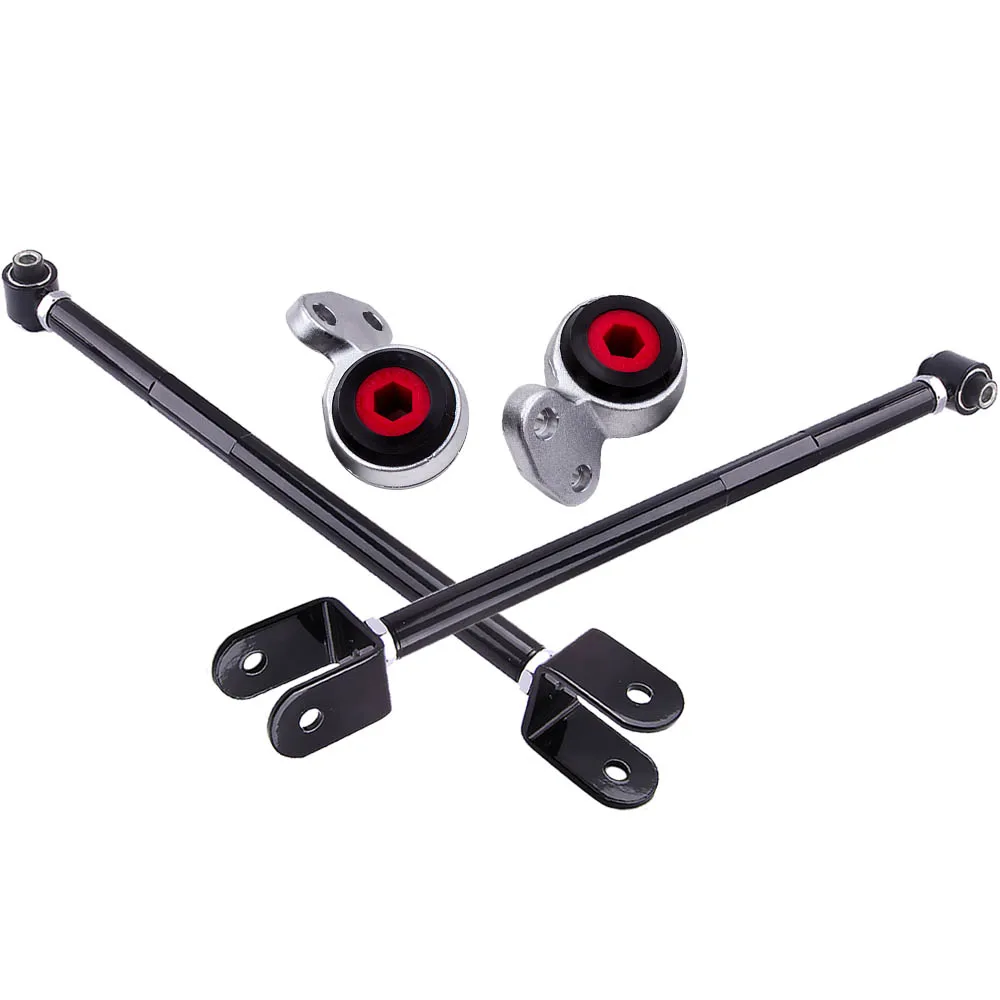 maXpeedingrods Rear Lower Camber Control Arms + 2x Front Control Arms Bushings For BMW E85