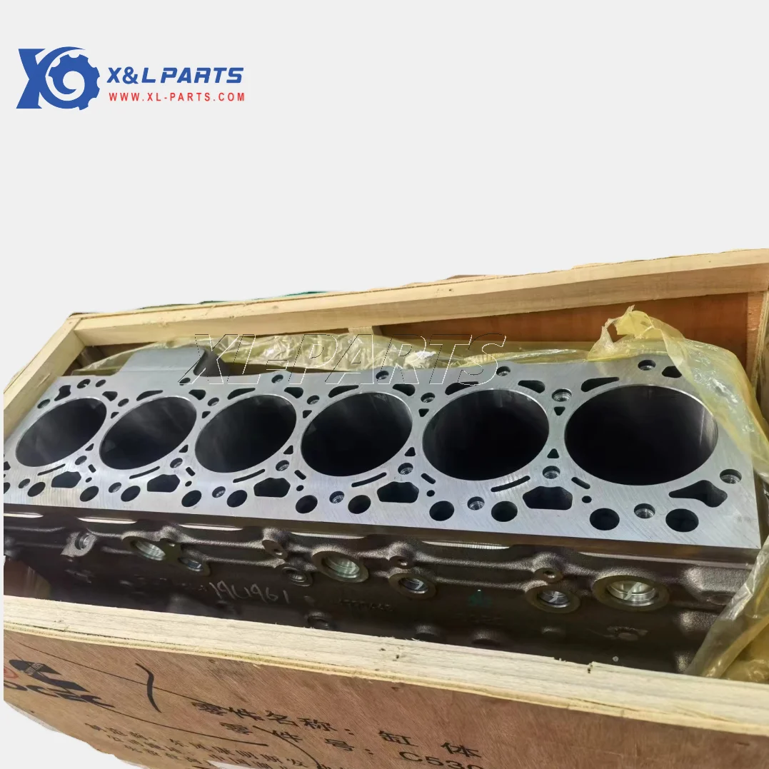 Блок цилиндров Xinlian Power For Cummins QSB6.7 5302096 4955412 для экскаватора Komatsu 6D107 6754-21-1310 4991099 PC200-8/PC220-8