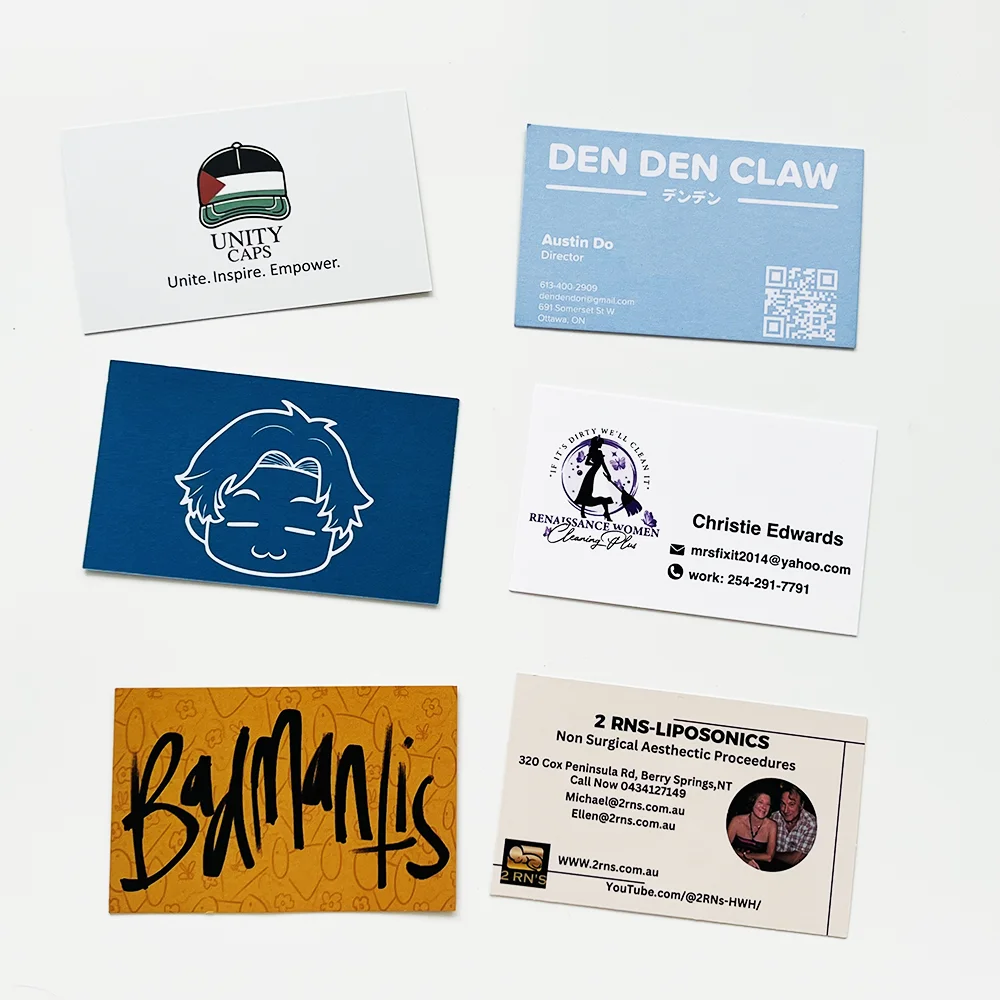 High Quality Customize Business Cards Double Sides Printing Thank You Cards Gift Thanks Post Cards