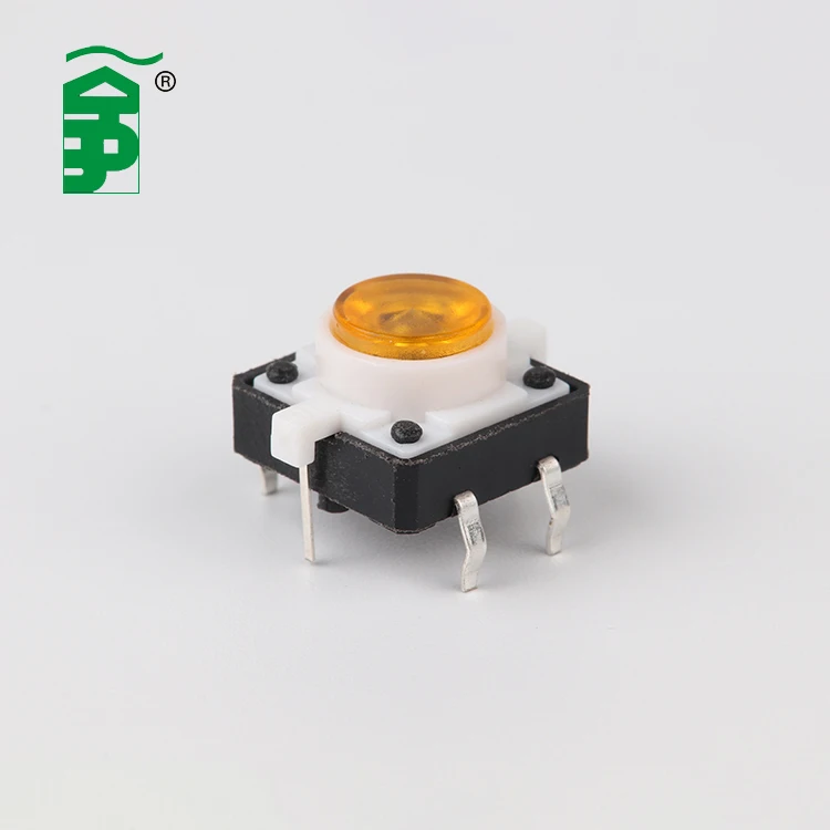 Лучшая цена TSA12114 Led тактильная Кнопка 12V правый угол такт