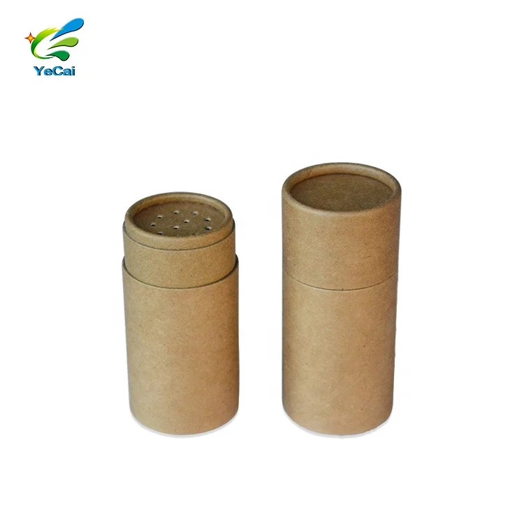 10 g 30 g 50 g spice box rotating  tubes good grade packaging recycle powder pack round container with custom printing