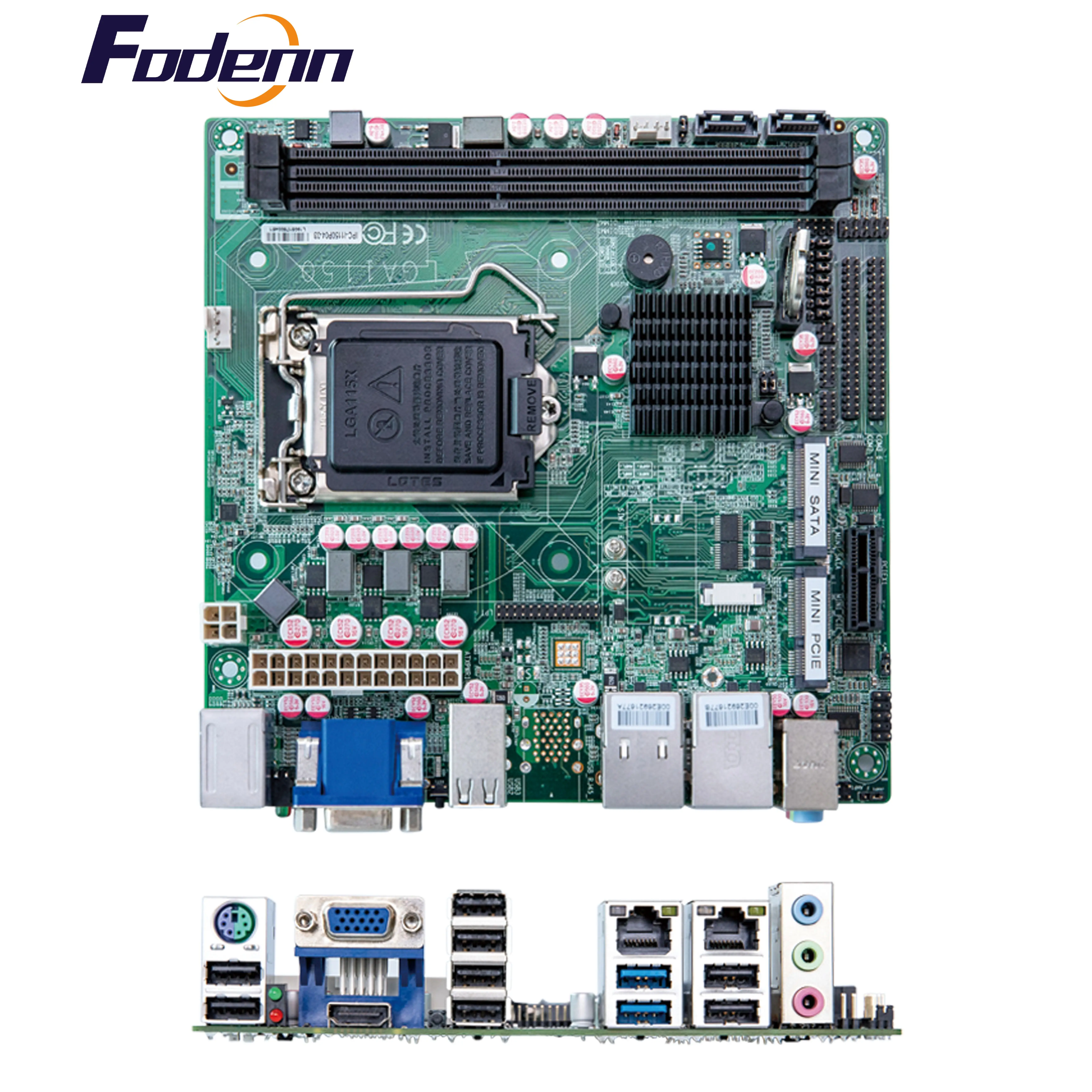 Материнская плата для настольного компьютера 4G/WIFI USB3.0 RS422/485 H81 DDR3 LGA1150 Intel Haswell
