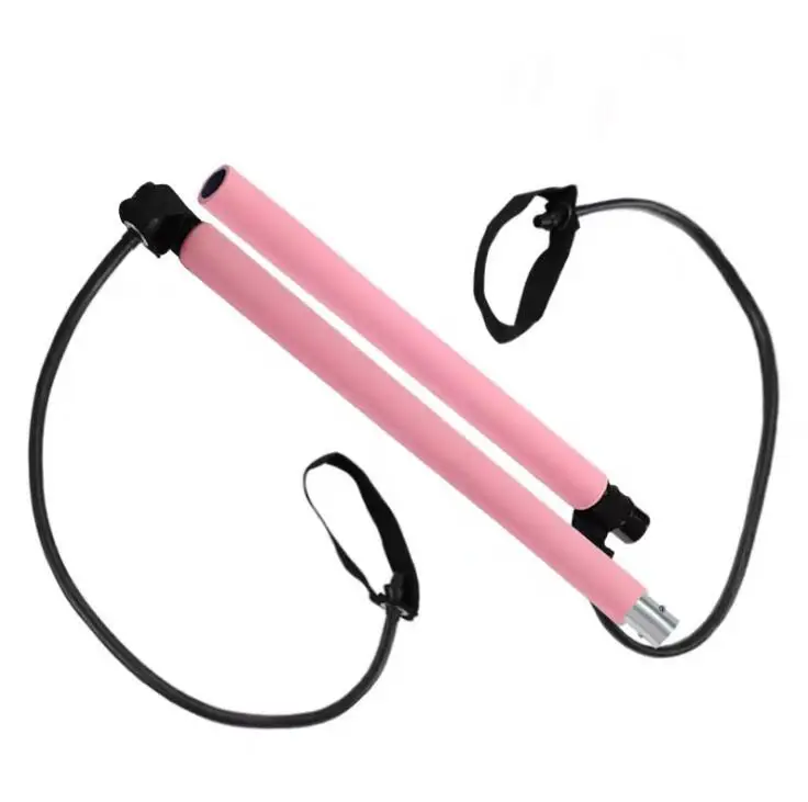 Adjustable Pilates Bar Yoga Fitness Body Indoor Rally Detachable Multi-functional Pilates Stick