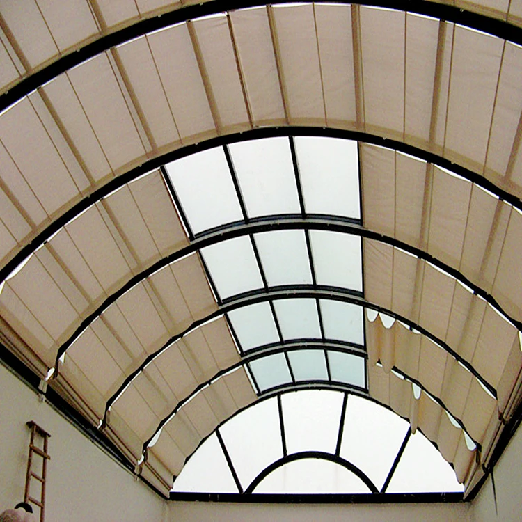 Manufacture Skylight Roman Shade Skylight Roman Blind, Motorized Skyligth Sunroom Shade