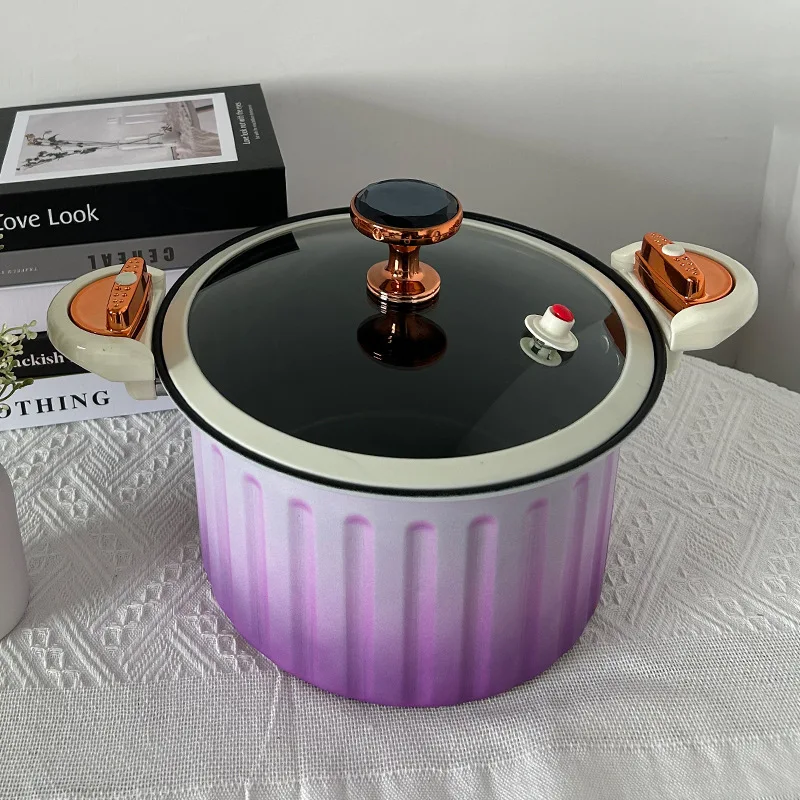 28cm Enamel Pot Iron Energy Saving Low Pressure Stew Pot