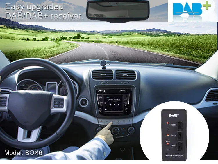  Обновленный модуль DAB для автомобиля обновленная функция сбора радио цифровой тюнер радиоприемника Landrover