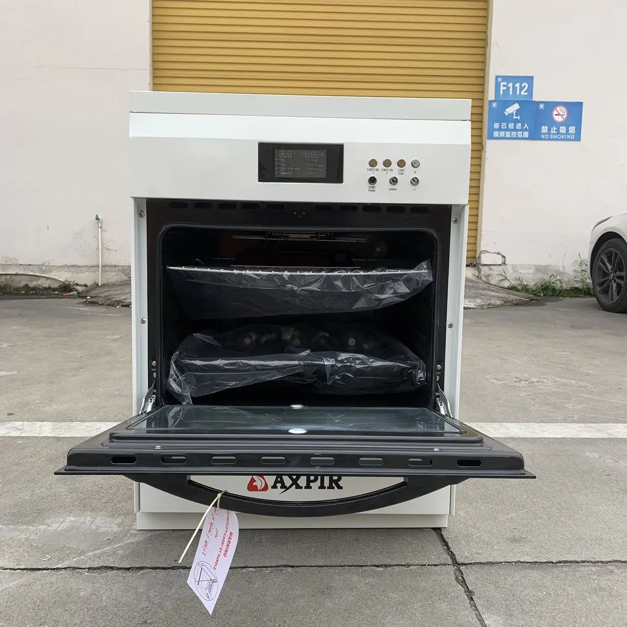 Электрическая Настольная плита Oven4 сенсорная с газовой духовкой для пиццы ресторанный шкаф кухонная Инженерная комбинация