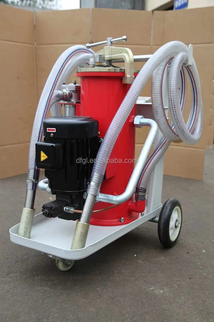 Mobile oil filter truck Mobile hydraulic oil small oil filter price