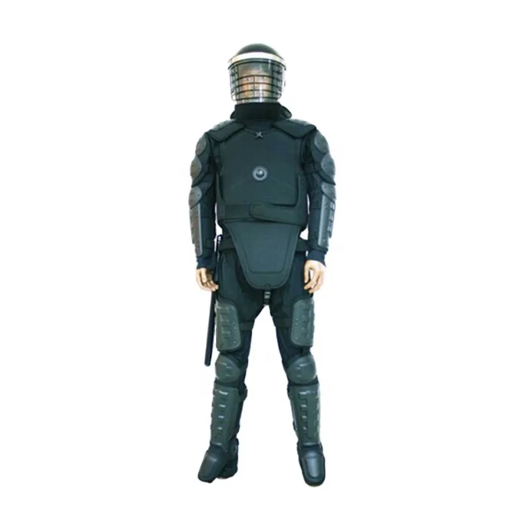 Cheap easy-wearing and comfortable full body guard riot control suit