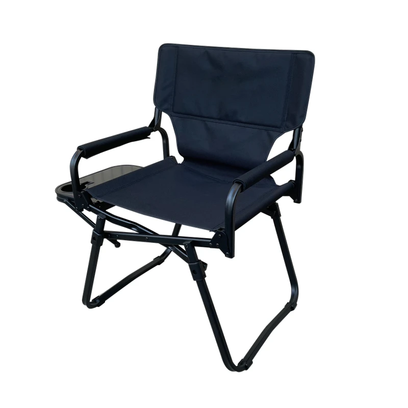 Onwaysports Luxury Portable Beach Camping Chair Director With Cooler and Carrying Bag