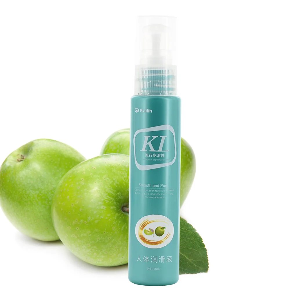 60ML Peach Flavor Water-Based Lubricant For Male Female Lubrication Adult Sex products Warm Lubricant for Sex