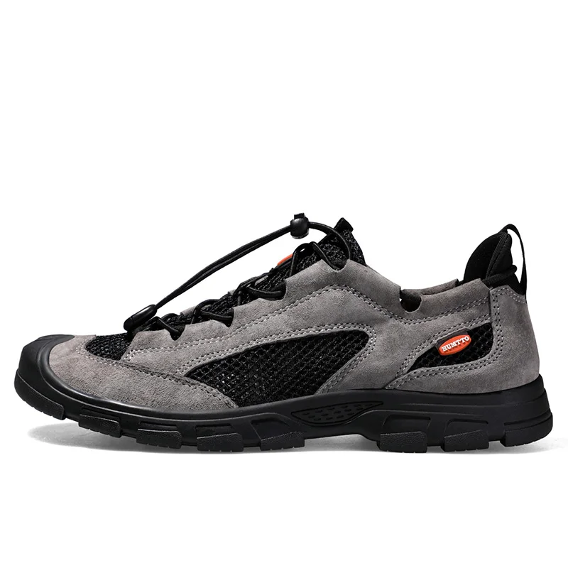 New Arrive Spike Durable  Breathable Hiking Boots Outdoor Humtto Women Korea Waterproof Men Hiking Trail Running Shoes For Men