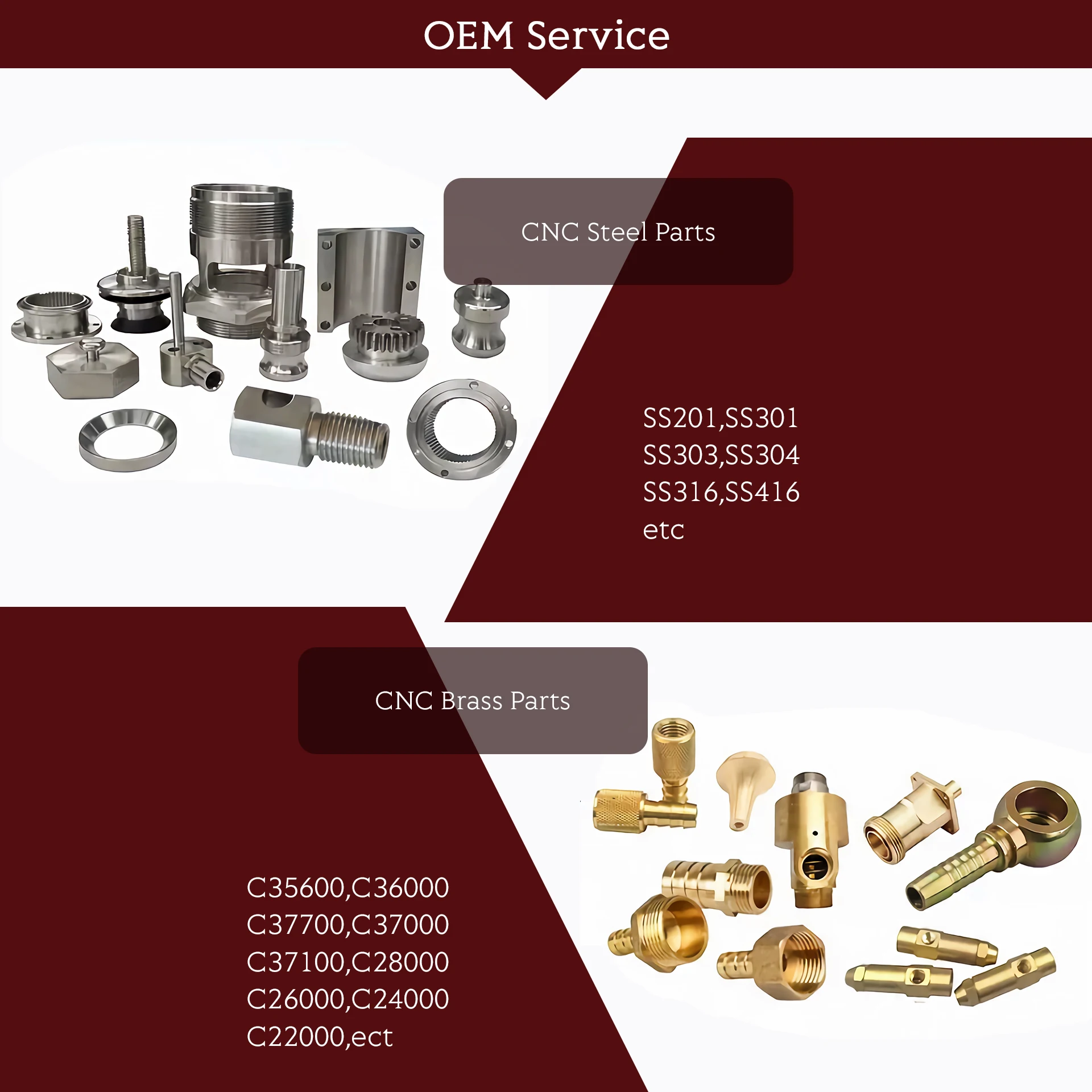 Low price CNC precision machining service, professional customization of stainless steel anodized aluminum oxide parts milling