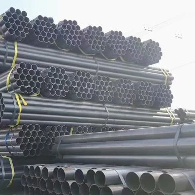 black iron pipe astm a53 gr.b en10219 din erw welded steel pipe coil pipe
