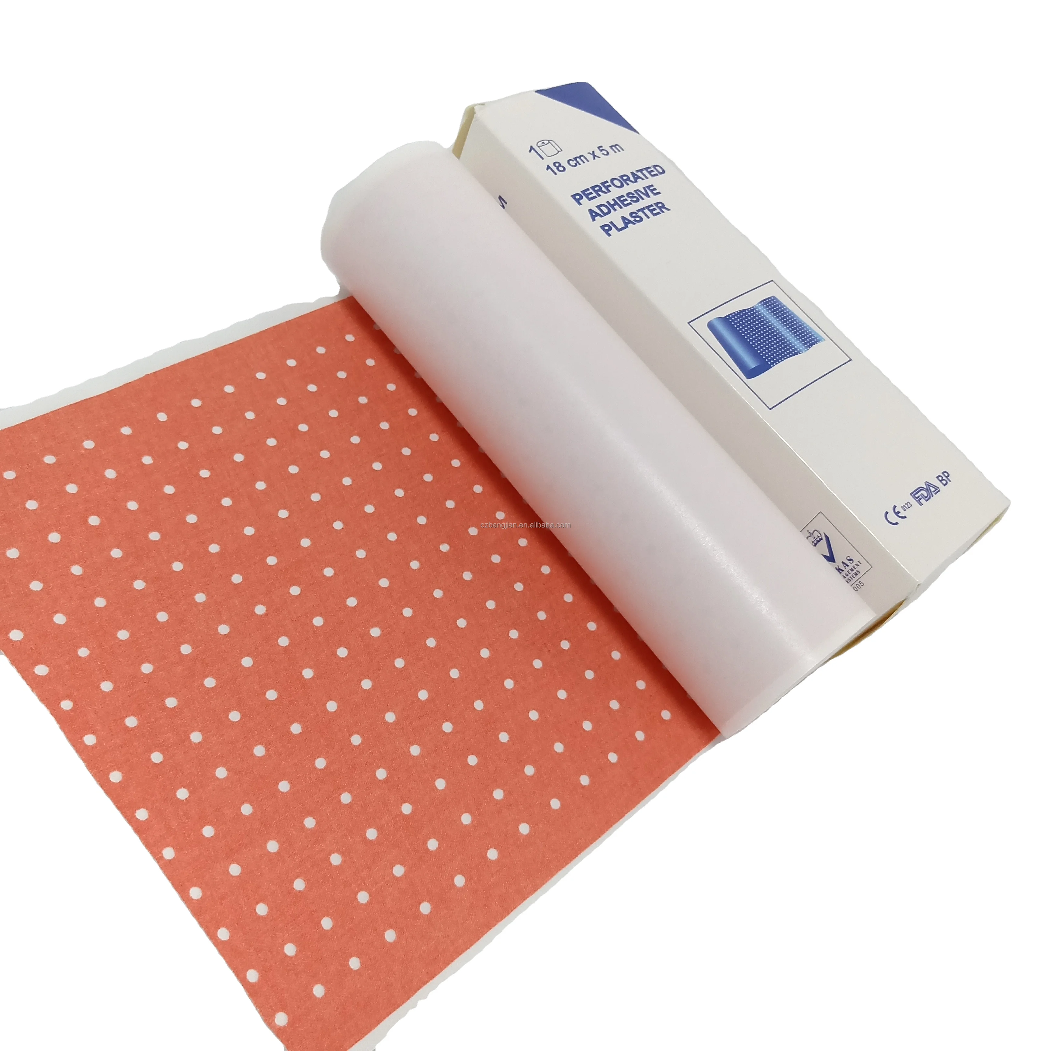 Sparadrap Aperture Adhesive Plaster With Holes Perforated Zinc Oxide Plaster