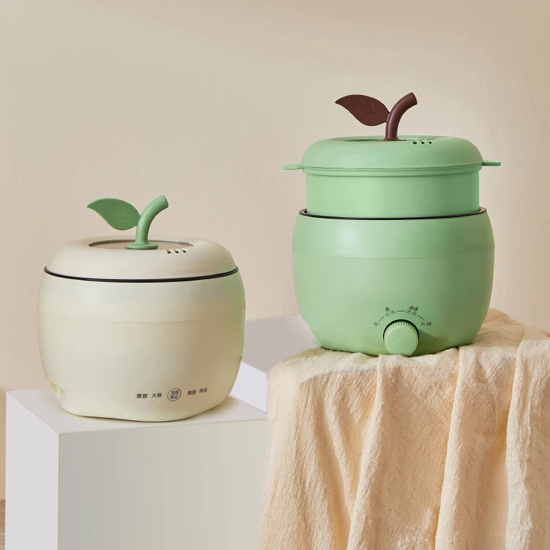 Newest Custom Kitchen Appliances Portable Mini Electric Cooking Pot Multifunctional Cooker With Steamer