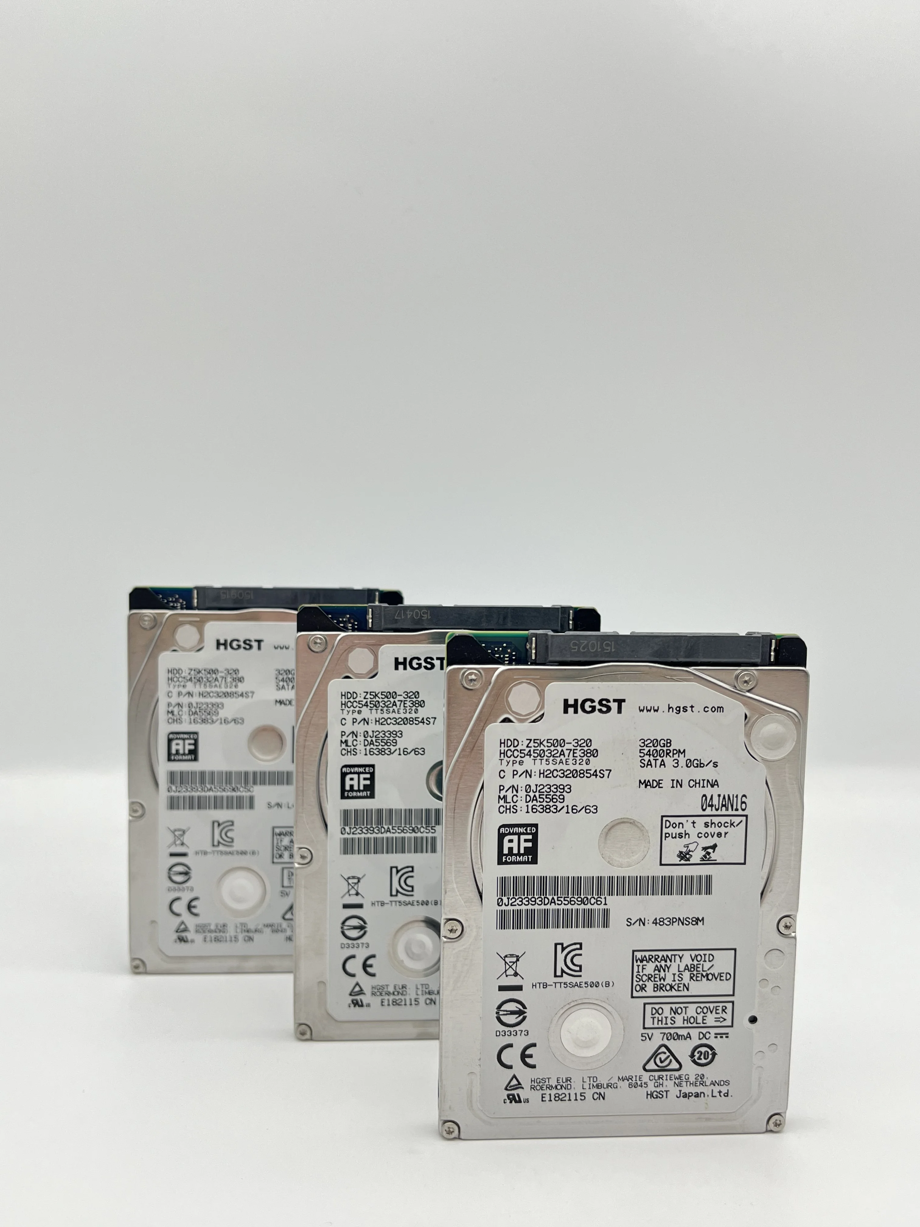 Original HGST Brand High Quality Hard Disks Laptop Internal hard disk HDD Z5K500-320 SATA 3.0Gb/S 5200RMP 320GB