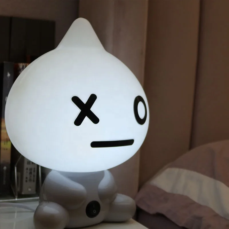 Bedside room nursery lamp decor switch control children night light animal night light for kids