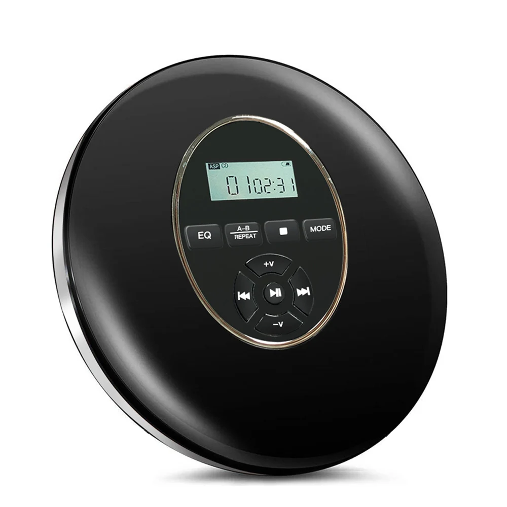 Amazon Hot Sell Portable CD Player Personal Compact CD Player Small Music CD Walkman with LCD Display for Adults Students Kids