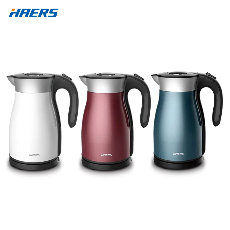 
The most popular fashion style 360-degree rotatable base hotel household electric kettle 