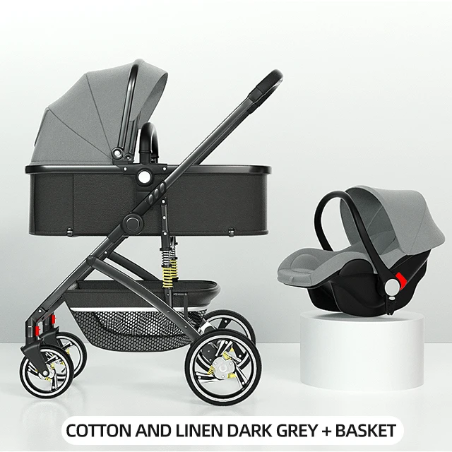 2023 High quality stroller baby 5 in 1 lightweight foldable baby station wagon luxury baby carrier with wheels and seat
