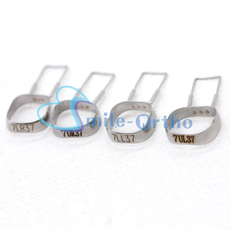 Dental Space Maintainer U33 Preformed Molar Bands With Molar Buccal Tube
