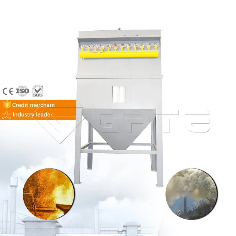 MS 2500-3500m*3/H Pulse Jet Bag Filter Dust Collector Cement Silo Filter Electric Pulse Dust Collector