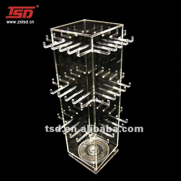 rotatable displays for keychains counter top metal keychain display stand