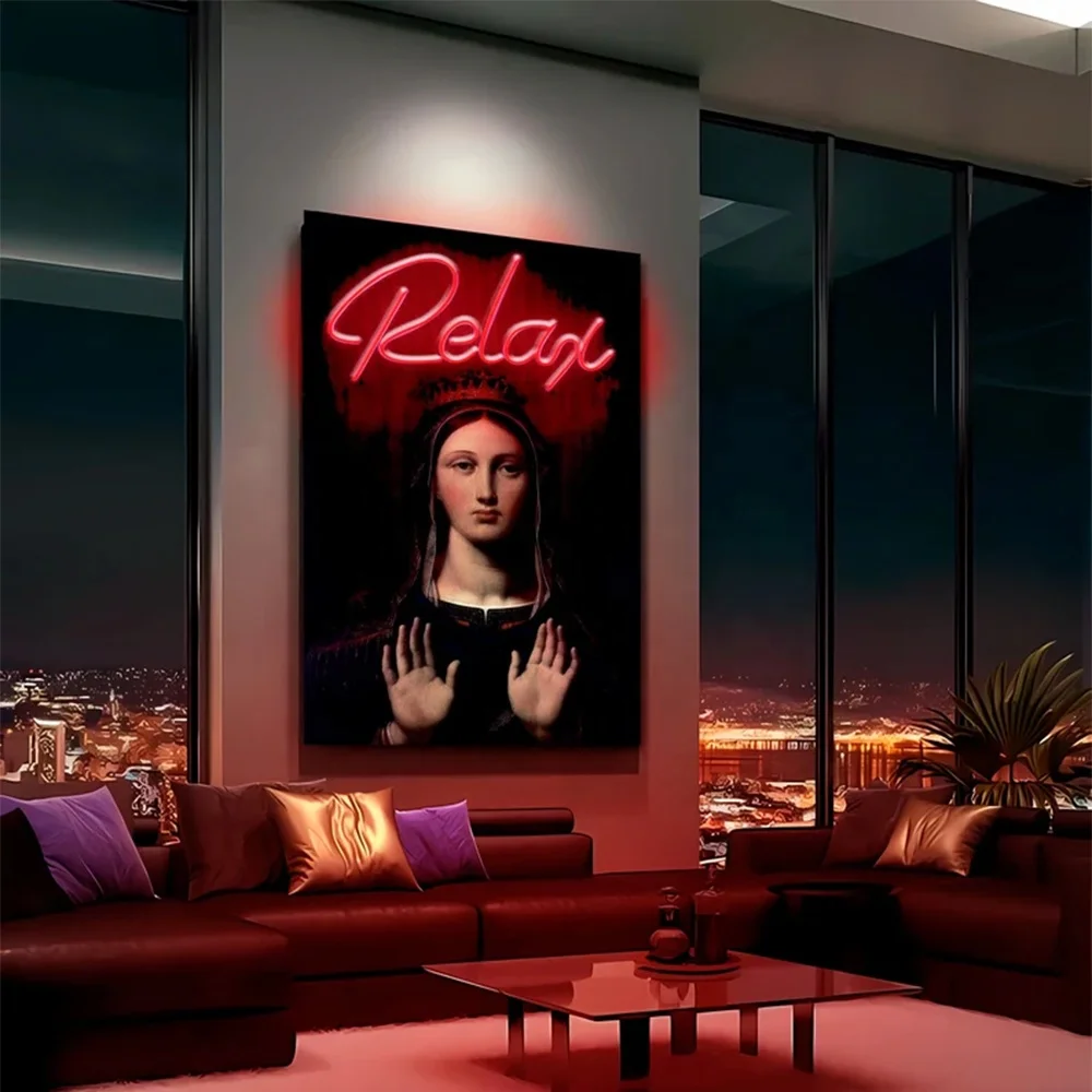 Индивидуальный дизайн бизнес-логотипа неоновая живопись художественное изображение светодиодный световой знак Красочный неоновый свет для украшения