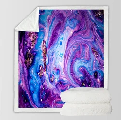 Cheap Price Wholesale Soft Sofa Warm Plaid Polar bohemian Sherpa Throw Blanket