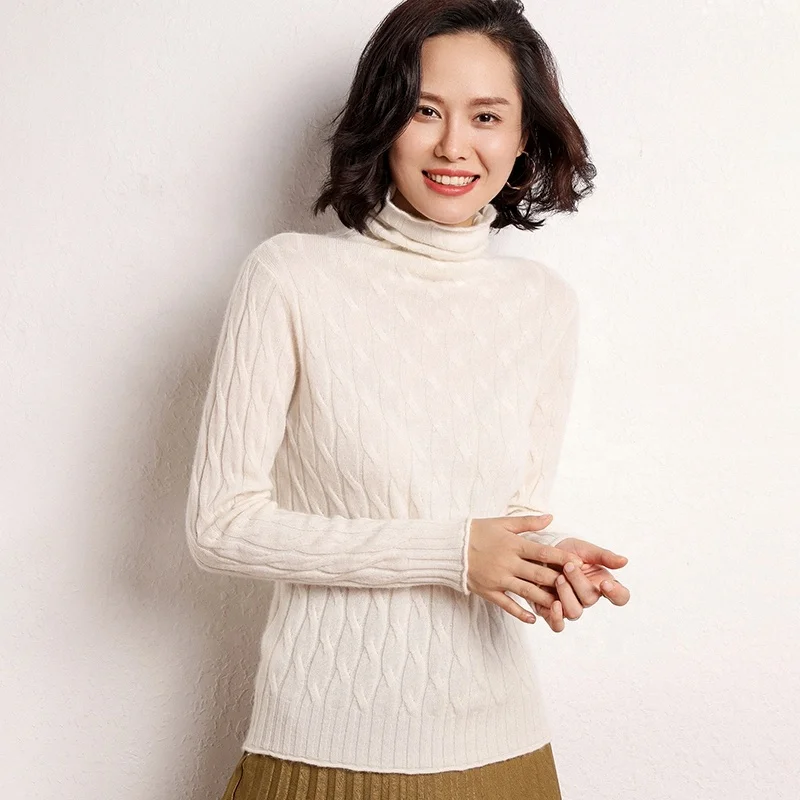 Ex-factory price sweater 100% pure cashmere ladies