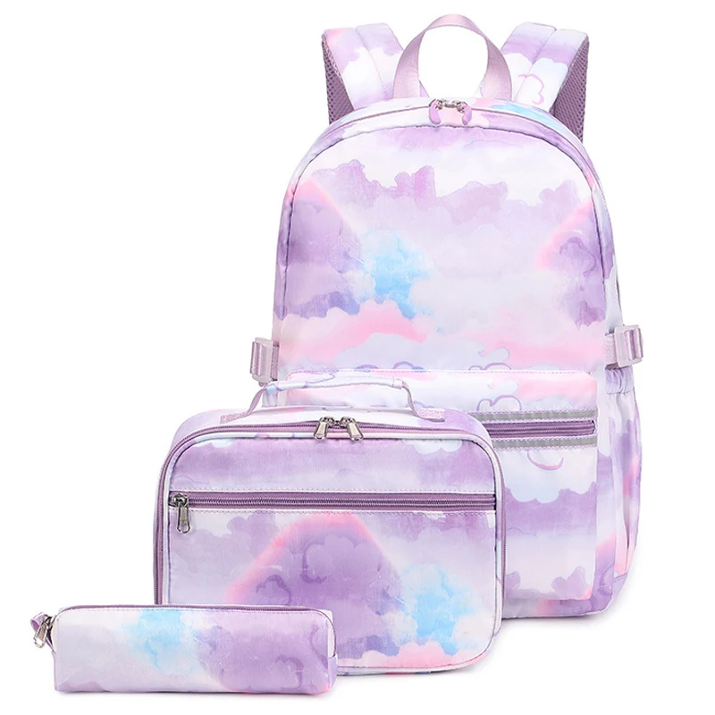 Street Style Fashion Korea Canvas School Back Pack Large Capacity Travel Backpack Students School Backpack for Girls