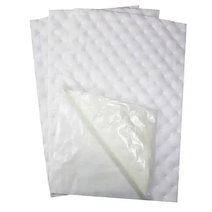 White pressure point acoustic cotton flame retardant and fireproof sound insulation material for audio modification
