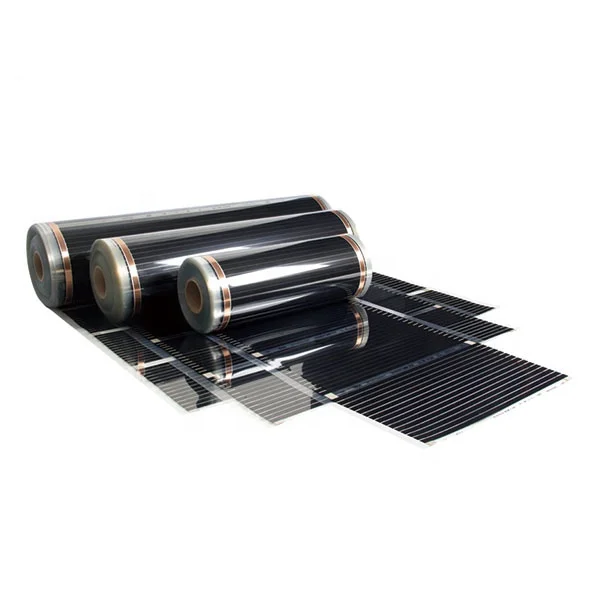 80w 150w 220w 400w Heating Tape Graphene Warm Electric far infrared underfloor carbon heating film OEM Available