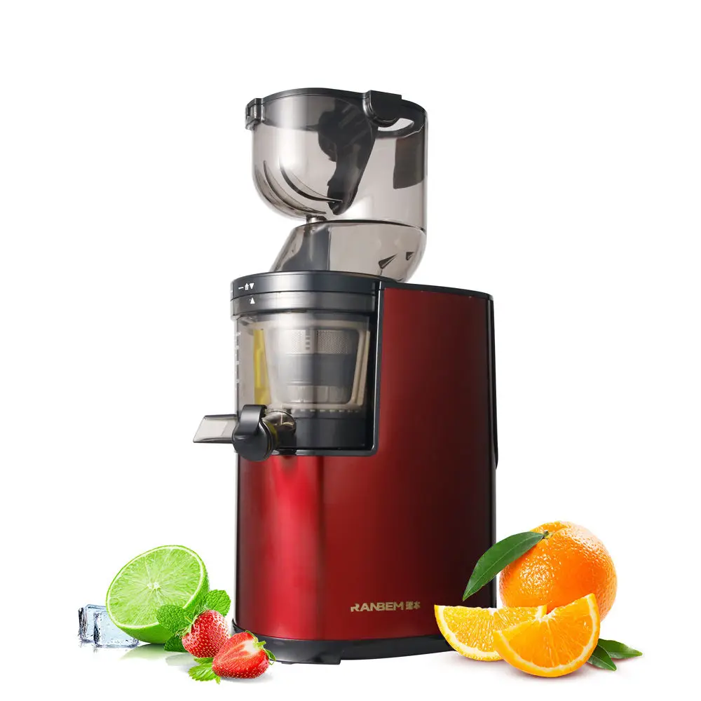 Соковыжималка Ranbem 615 2022 из нержавеющей стали, США, миксер, прижимная пресс-машина, электрическая Коммерческая соковыжималка для фруктов