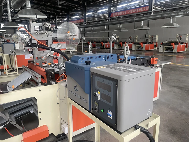Computer Controlled PE Plastic DHL Courier Express Bag Machine side sealing express bag making machine