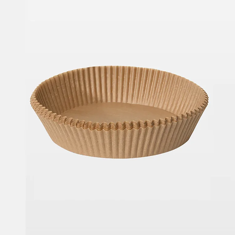 High Temperature Resistant Air Fryer Parchment Paper Tray Disposable Air Fryer Liner For Baking