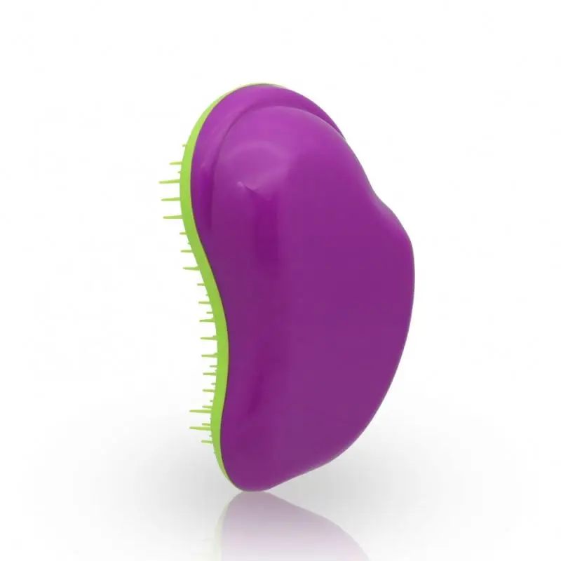 Soft Brittle Budy Message Parting Comb Green Paddel Exfolitating With Rattail Narrow Stiff At Escalator Thick Smooth Hair Brush