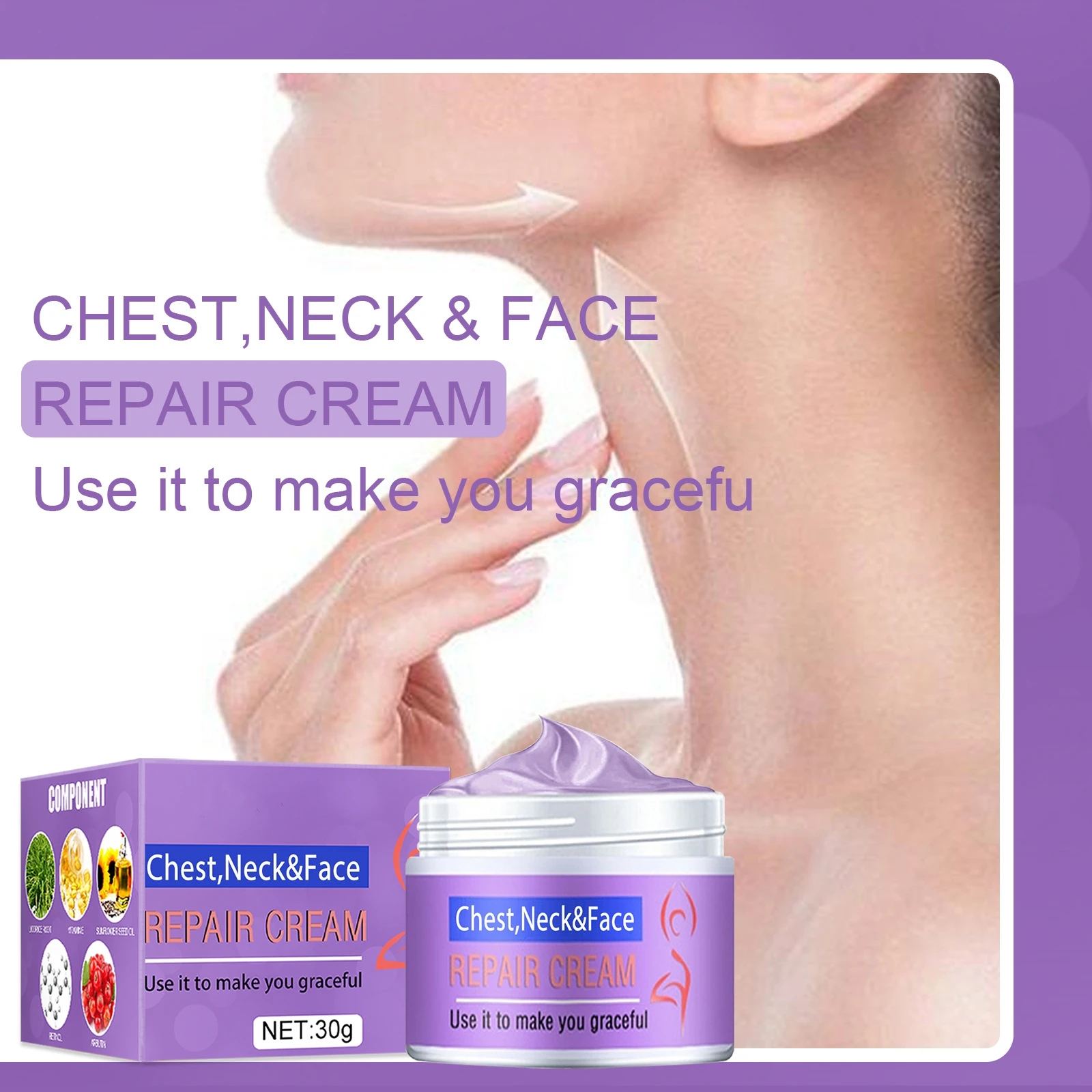 2022 Anti Wrinkle Essence Whitening Firming Cream Anti Aging Cream for Chest Neck and Face ready to ship