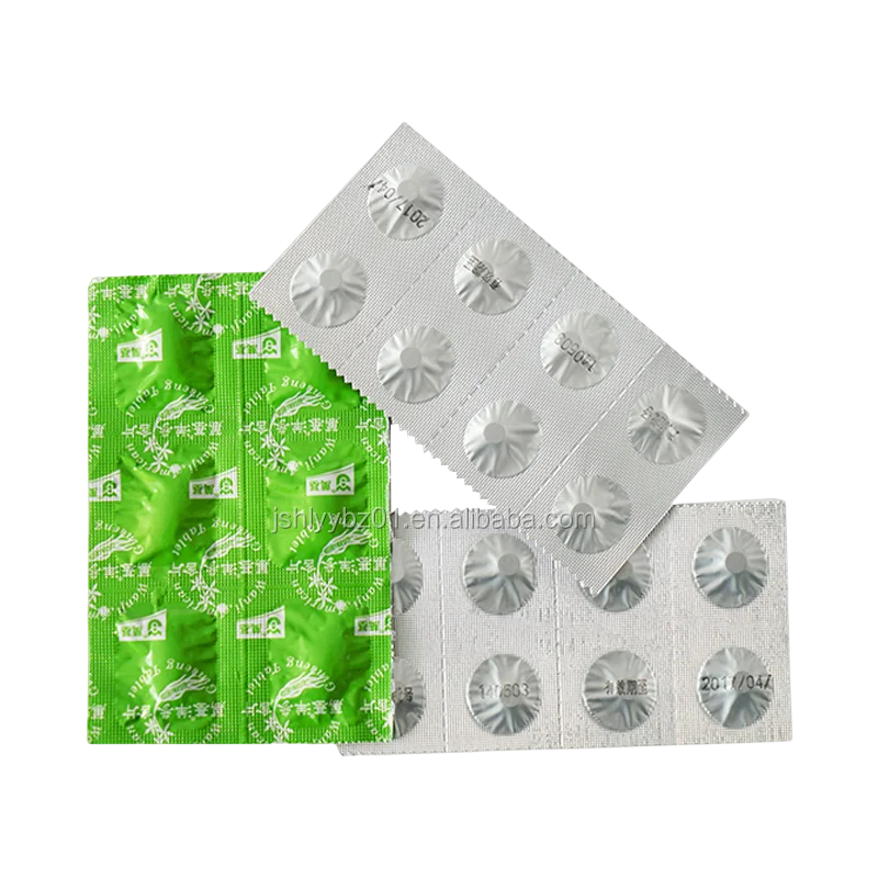 Hanlin Packaging medicine for pharmaceutical industry easy tear laminated aluminum strip foil