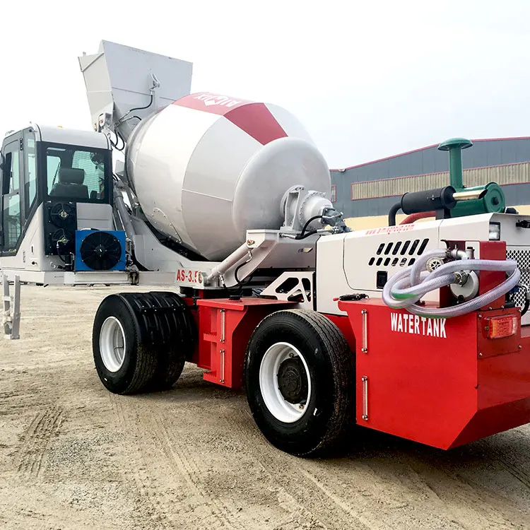 Hydraulic concrete mixer truck 1.8  2.6  3.5  4.0  5.5  6.5cbm  self loading cement mixer truck