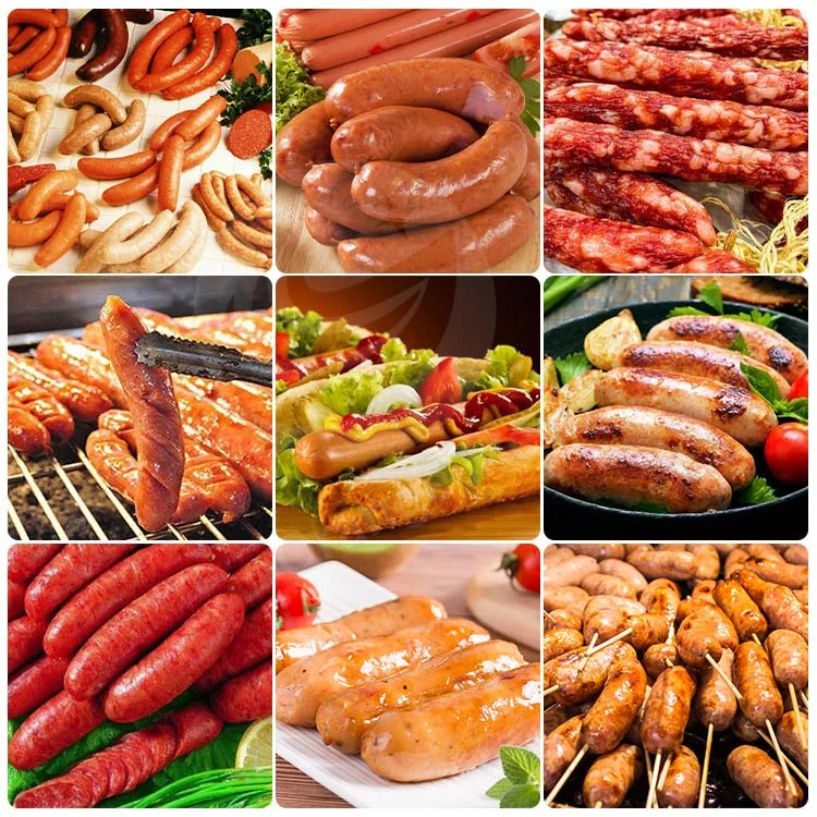 ORME Hot Dog Sausage Make Machine Beef Sausage Production Line Volume Dispenser Hydraulic Sausage Filler