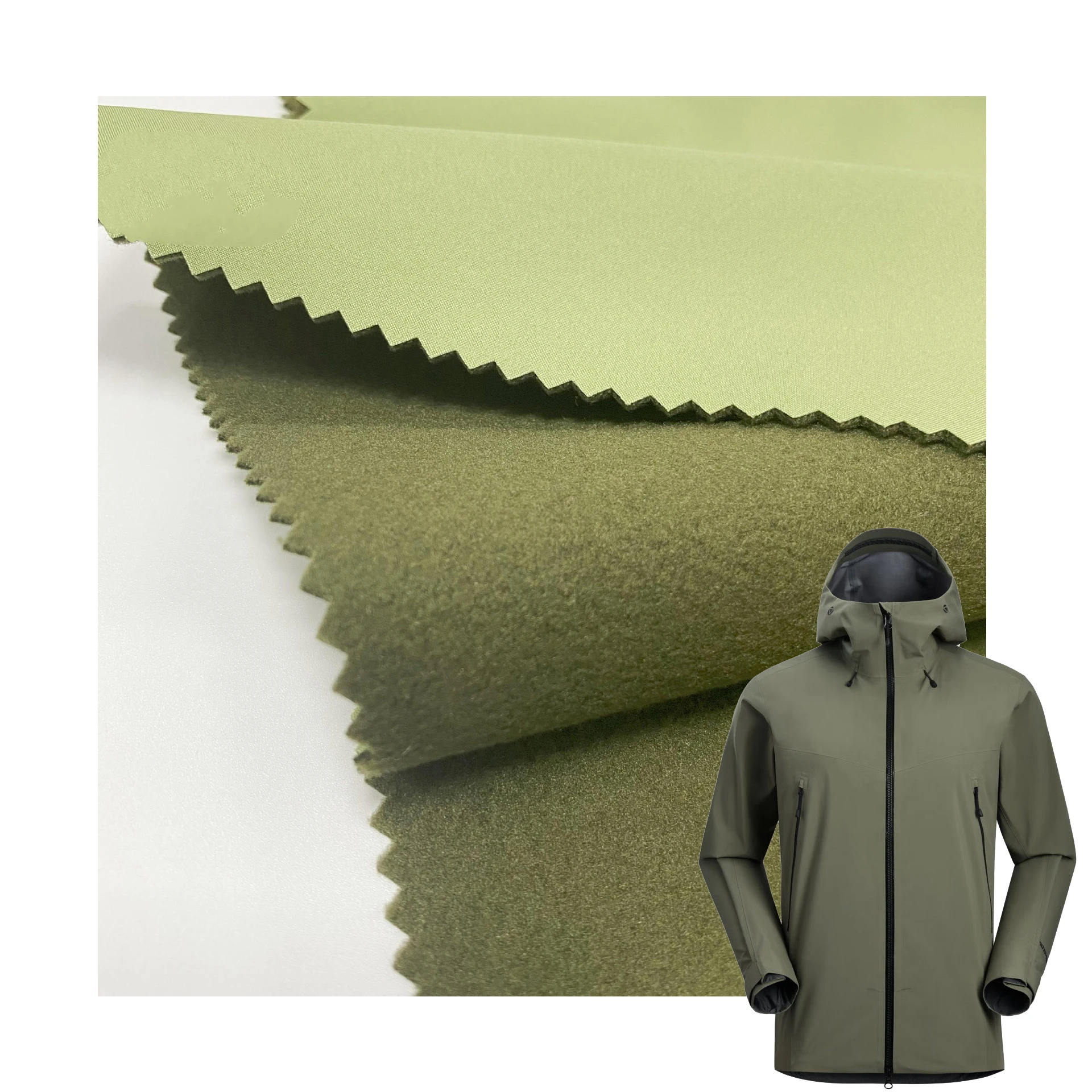 3 в 1 многослойная дышащая мембранная ткань