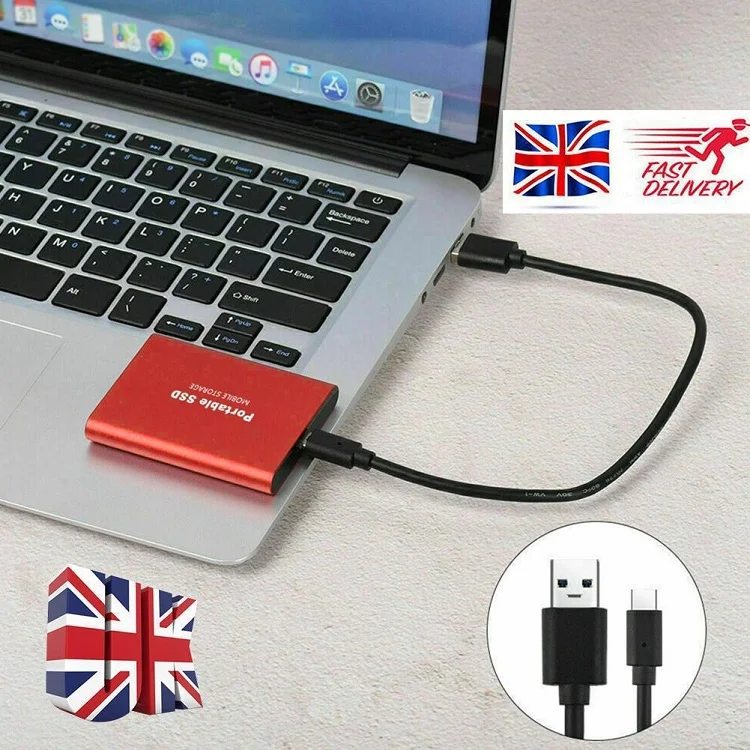 Best cheap price Portable SSD 1TB 2TB 4TB hard drives Type C USB 3.1 External Hard Disk MSATA PSSD for computer