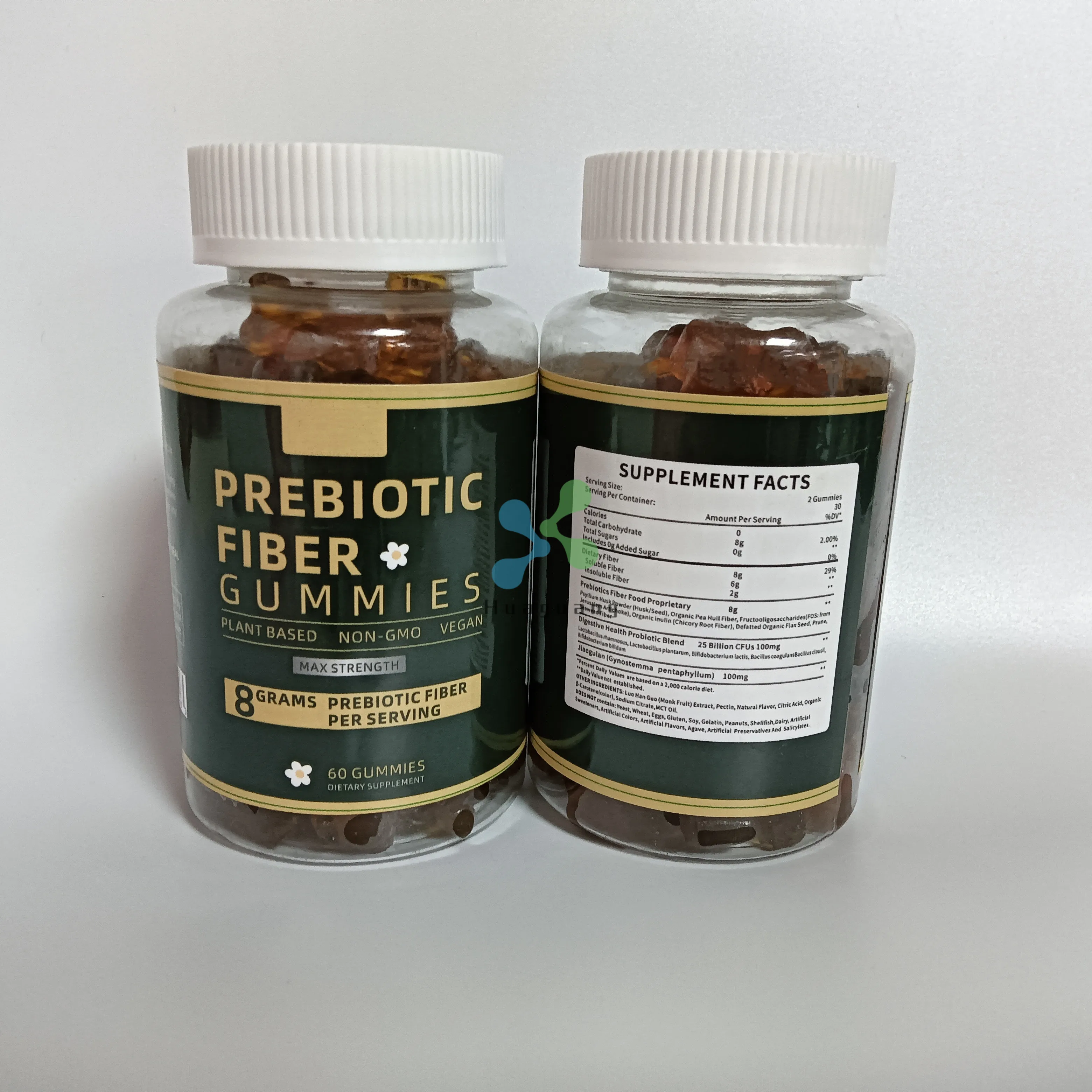 Hot Selling Probiotic Gummies for Women & Men Digestive Support and Gut Health Fiber Blend