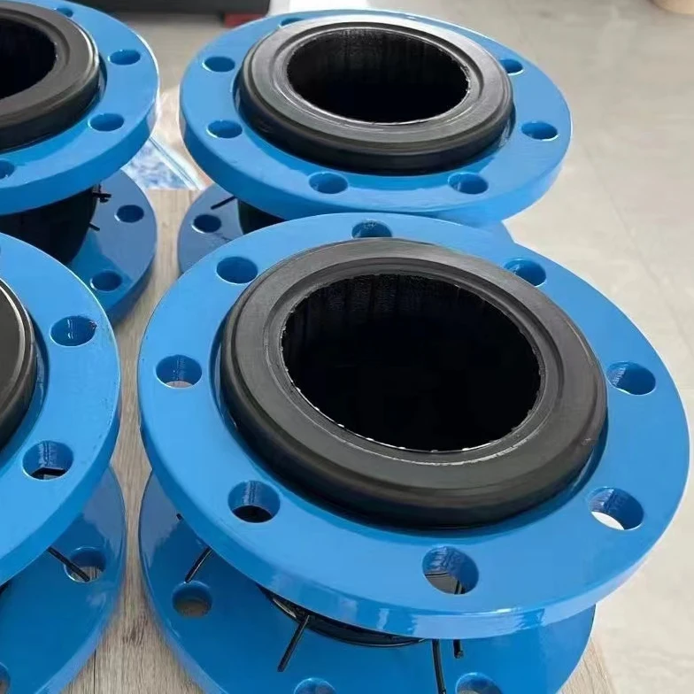 Flexible single ball seal Flanged Rubber Expansion Joint