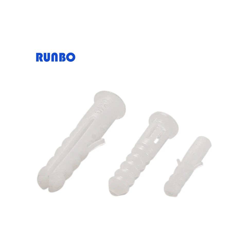 Factory Supply Minimal Damage Expansion Plastic Screw Plastic Expansion Anchor Bolt