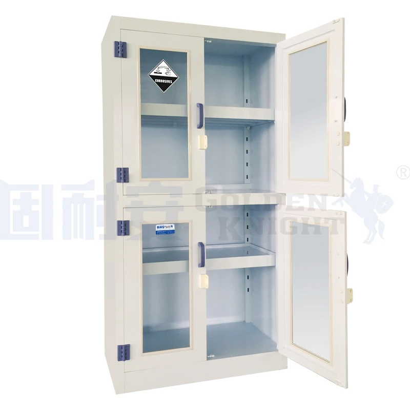 Factory 1window door Laboratory Corrosive Substances Storage fireproof chemical cabinet for strong acid cabinetfurniture