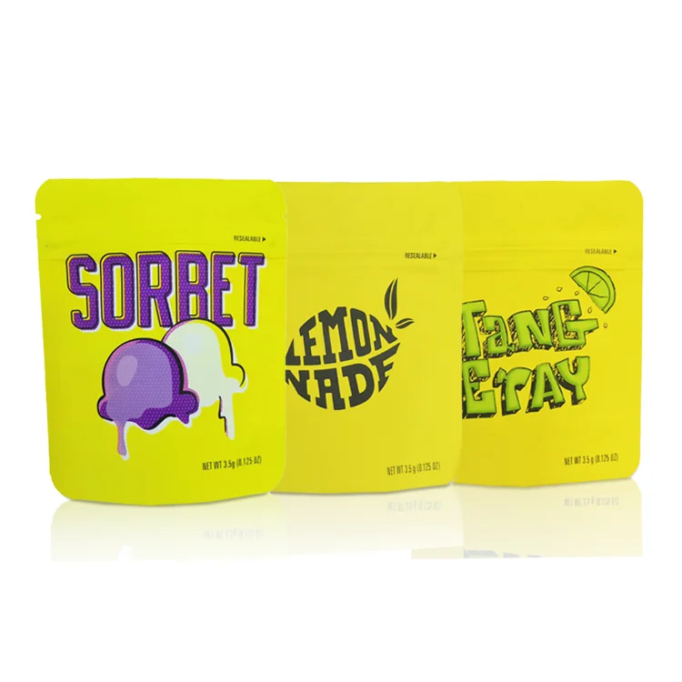 
Упаковка печенья California 3,5g Пользовательские майларовые пакеты mintz londonchello berry pie blanco sorbet пластиковые пакеты 