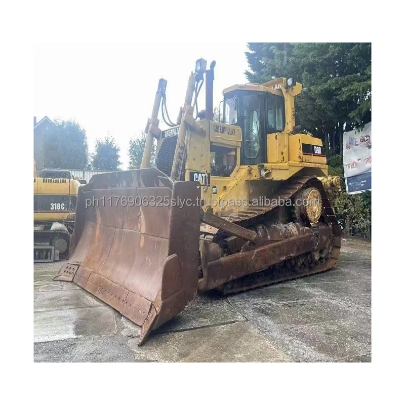 Бульдозер CAT D9R D9r оригинальный США использованный бульдозер caterpillar cat d9h d9 D10 для продажи